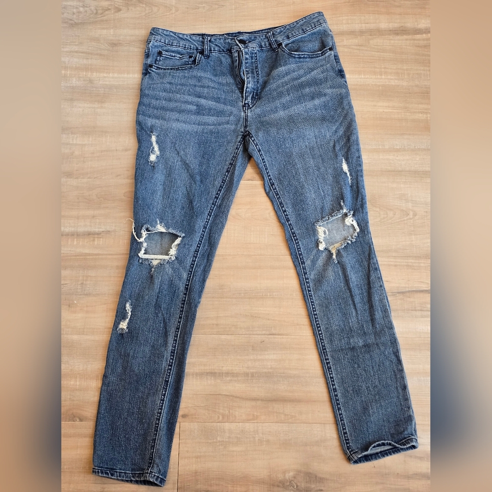 Origianl Use Skinny Ripped Jeans